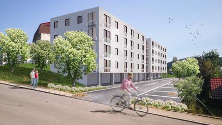 Mirna, novi bloki med Sokolsko in kulturnim domom, Zunanji_2, arhiv Halo pesek biomasa